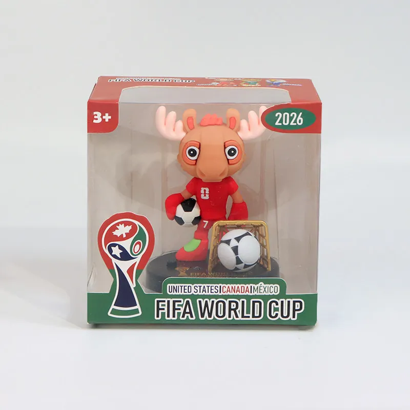Interactive 2026 World Cup Mascot Figure with Light  Music